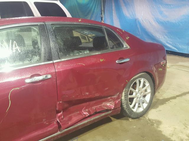 1G1ZK57748F287295 - 2008 CHEVROLET MALIBU LTZ 红色 照片 9