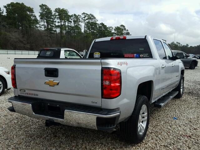 3GCUKSEJ1EG339992 - 2014 CHEVROLET SILVERADO SILVER photo 4