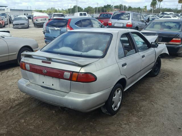 1N4AB41D3WC715858 - 1998 NISSAN SENTRA E SILVER photo 4