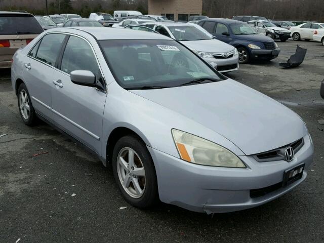 1HGCM553X4A000753 - 2004 HONDA ACCORD LX SILVER photo 1