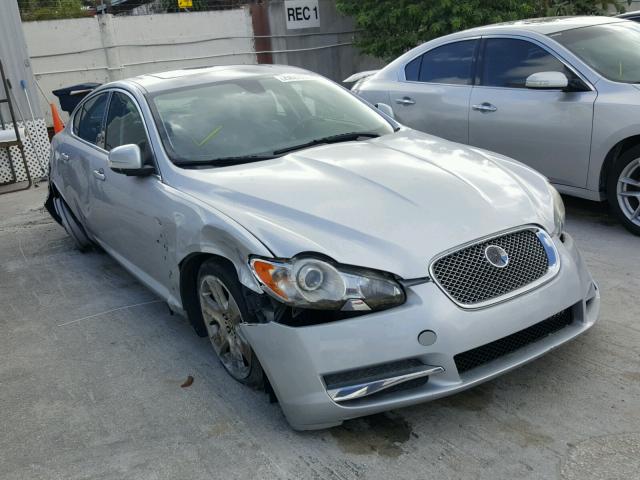 SAJWA05B69HR25674 - 2009 JAGUAR XF LUXURY SILVER photo 1