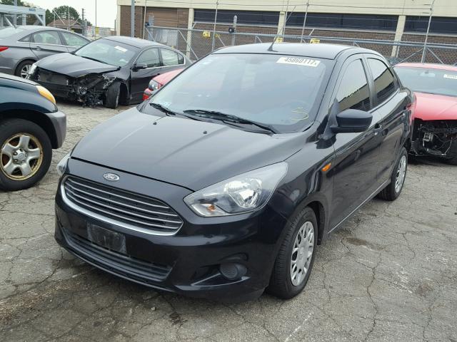 MAJFP1MD1HA129627 - 2017 FORD FIGO BLACK photo 2