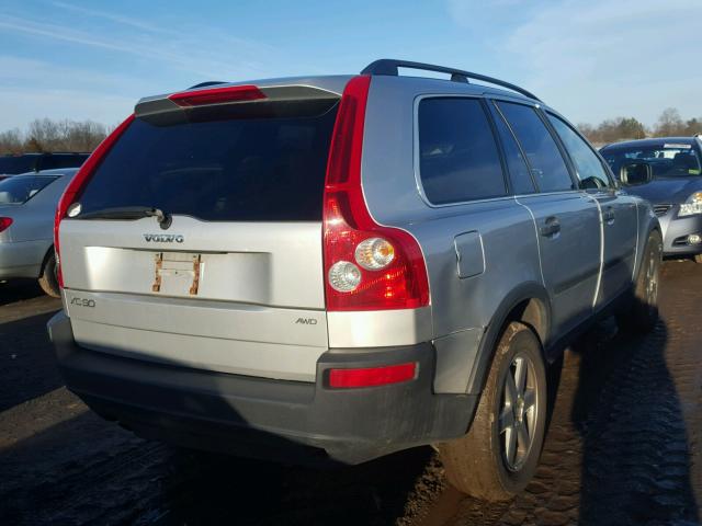 YV1CZ592751157721 - 2005 VOLVO XC90 SILVER photo 4