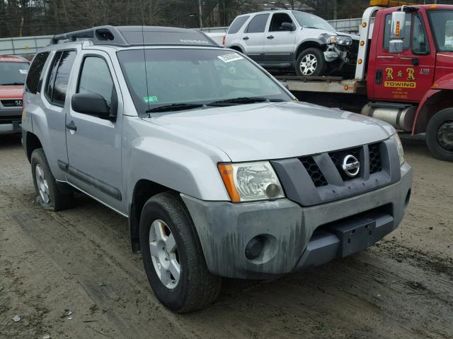 5N1AN08W95C614867 - 2005 NISSAN XTERRA OFF SILVER photo 1