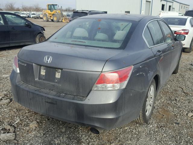 1HGCP2F47AA102178 - 2010 HONDA ACCORD LXP GRAY photo 4