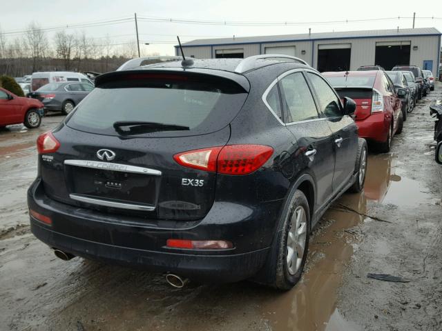 JN1AJ0HR3AM750459 - 2010 INFINITI EX35 BASE BLACK photo 4