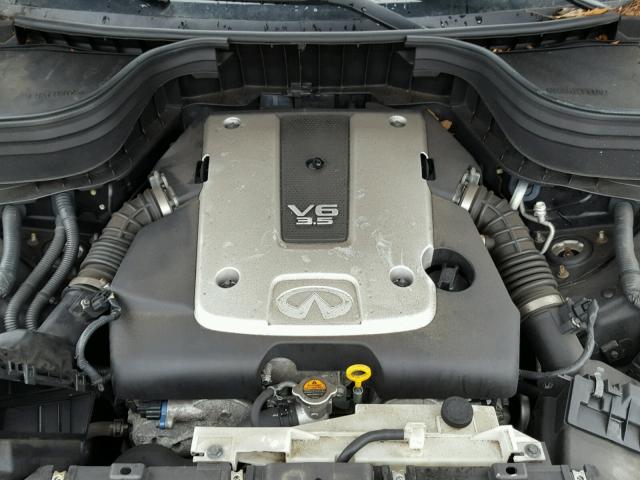 JN1AJ0HR3AM750459 - 2010 INFINITI EX35 BASE BLACK photo 7