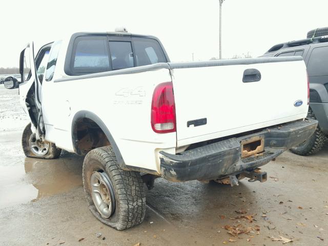 1FTZX18W3WNC22299 - 1998 FORD F150 WHITE photo 3