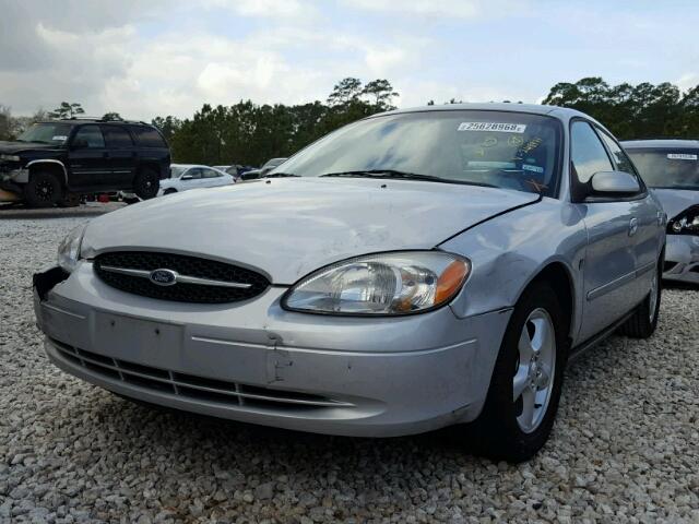 1FAFP55S2YA248971 - 2000 FORD TAURUS SES SILVER photo 2