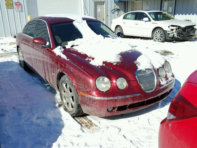 SAJWA01U95HN24721 - 2005 JAGUAR S-TYPE 4.2 RED photo 1