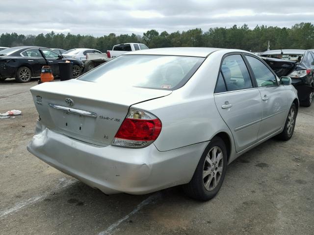 JTDBF32K050162791 - 2005 TOYOTA CAMRY LE SILVER photo 4