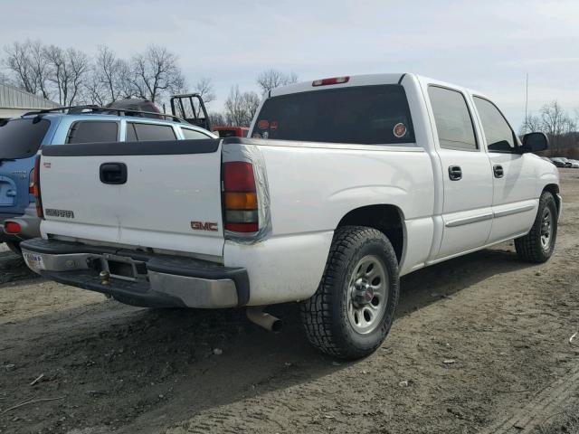 2GTEC13V661327624 - 2006 GMC NEW SIERRA WHITE photo 4