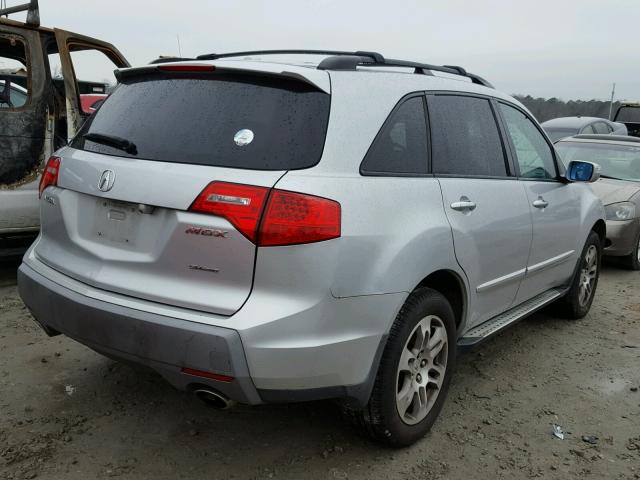 2HNYD28408H546843 - 2008 ACURA MDX TECHNO SILVER photo 4