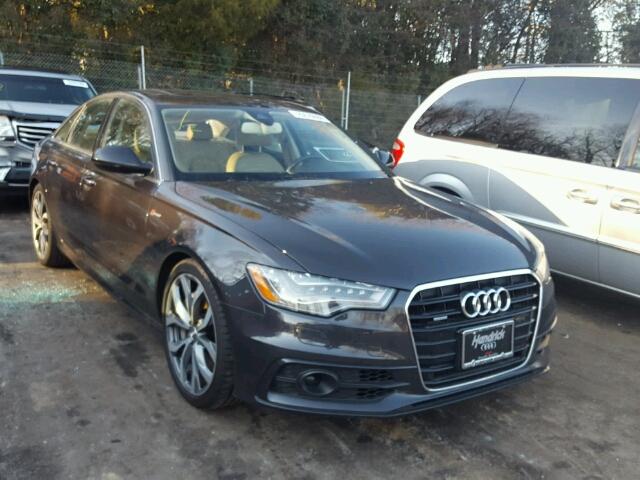 WAUHGAFC8CN161206 - 2012 AUDI A6 PRESTIG BLACK photo 1