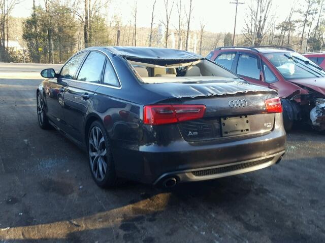 WAUHGAFC8CN161206 - 2012 AUDI A6 PRESTIG BLACK photo 3