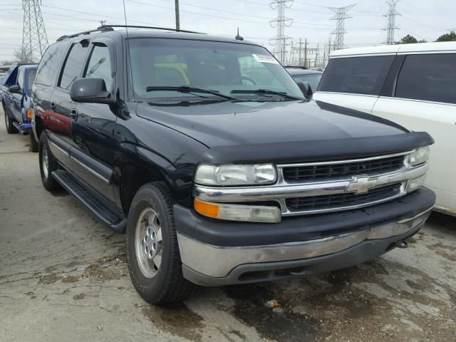 3GNFK16Z52G316614 - 2002 CHEVROLET SUBURBAN K BLACK photo 1