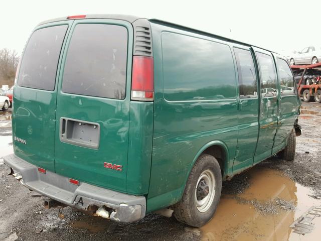 1GTHG35R921234447 - 2002 GMC SAVANA G35 GREEN photo 4