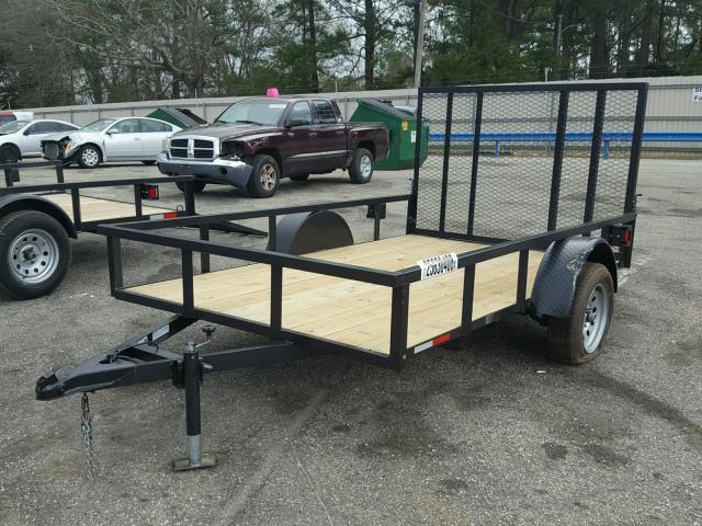 59MBU1012HH000908 - 2017 UTILITY TRAILER BLACK photo 2