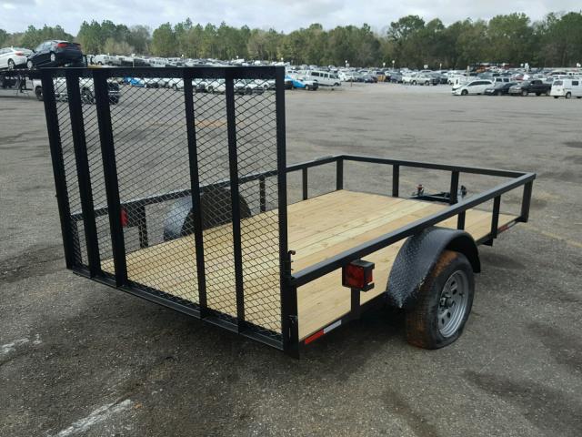 59MBU1012HH000908 - 2017 UTILITY TRAILER BLACK photo 4