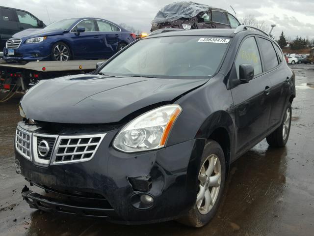 JN8AS58V19W177246 - 2009 NISSAN ROGUE S BLACK photo 2