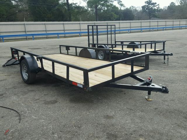 59MBU1419HH000740 - 2017 UTILITY TRAILER BLACK photo 1