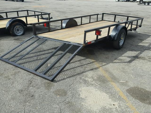 59MBU1419HH000740 - 2017 UTILITY TRAILER BLACK photo 4