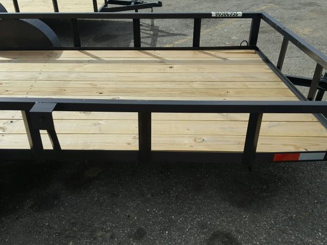 59MBU1419HH000740 - 2017 UTILITY TRAILER BLACK photo 5