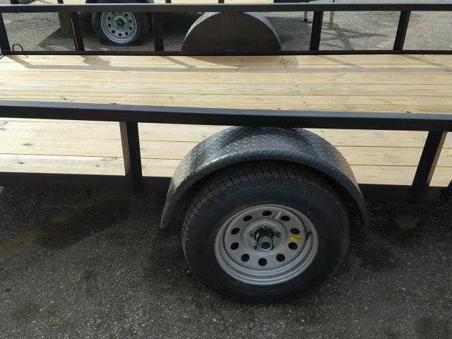 59MBU1419HH000740 - 2017 UTILITY TRAILER BLACK photo 6