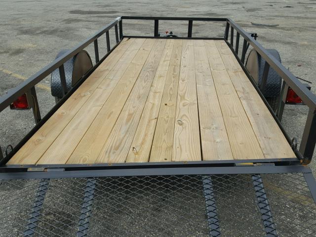 59MBU1419HH000740 - 2017 UTILITY TRAILER BLACK photo 9