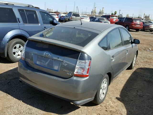 JTDKB20U640084381 - 2004 TOYOTA PRIUS GRAY photo 4