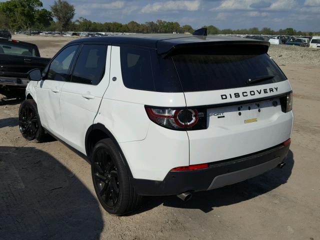 SALCT2BG8HH670945 - 2017 LAND ROVER DISCOVERY WHITE photo 3