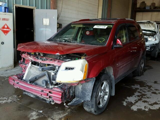 2CNDL73F766126174 - 2006 CHEVROLET EQUINOX LT RED photo 2