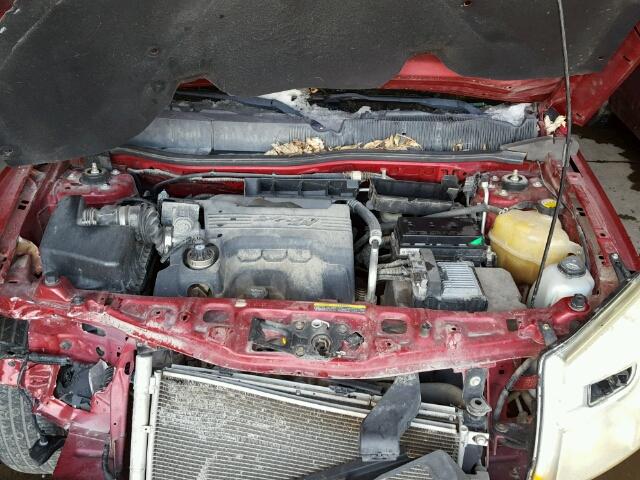 2CNDL73F766126174 - 2006 CHEVROLET EQUINOX LT RED photo 7