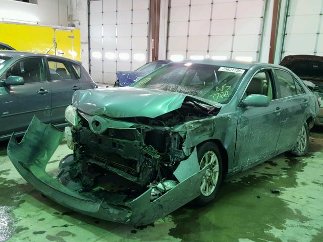 4T4BE46K49R130414 - 2009 TOYOTA CAMRY BASE TEAL photo 2