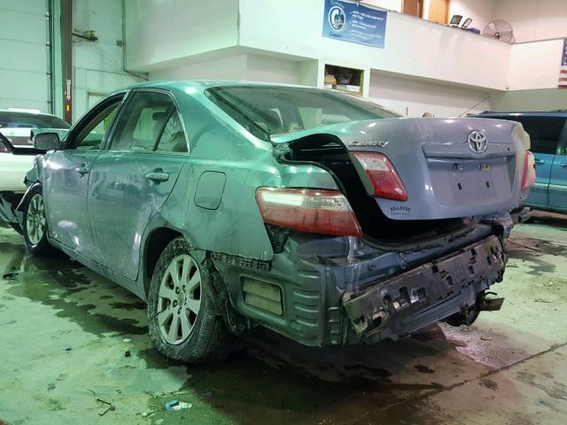 4T4BE46K49R130414 - 2009 TOYOTA CAMRY BASE TEAL photo 3