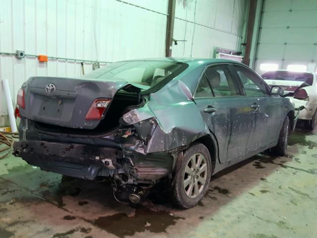4T4BE46K49R130414 - 2009 TOYOTA CAMRY BASE TEAL photo 4