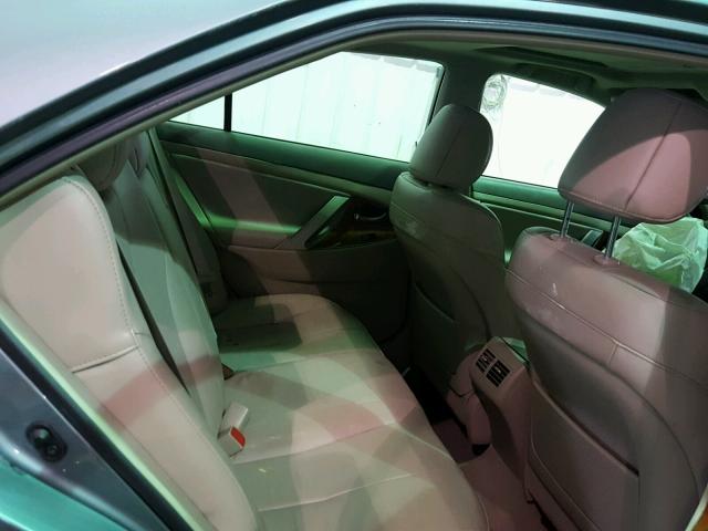 4T4BE46K49R130414 - 2009 TOYOTA CAMRY BASE TEAL photo 6