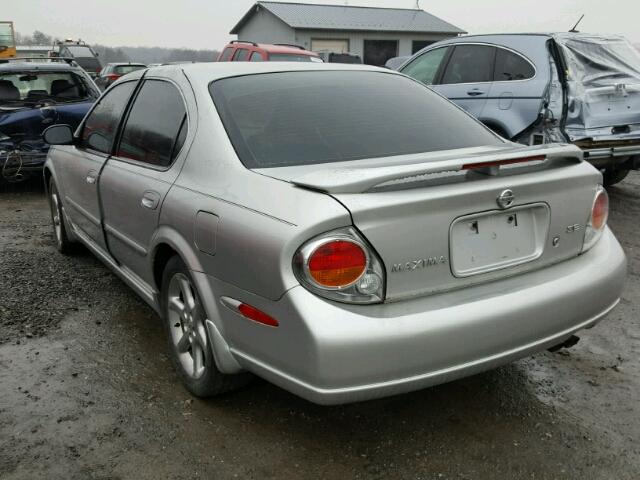 JN1DA31A53T435416 - 2003 NISSAN MAXIMA GLE SILVER photo 3