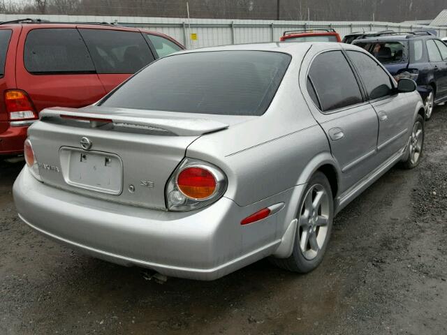 JN1DA31A53T435416 - 2003 NISSAN MAXIMA GLE SILVER photo 4