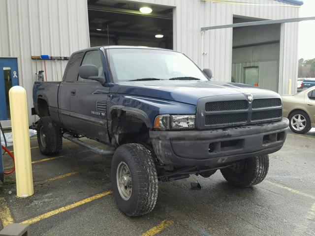 1B7KF23Z51J556314 - 2001 DODGE RAM 2500 BLUE photo 1