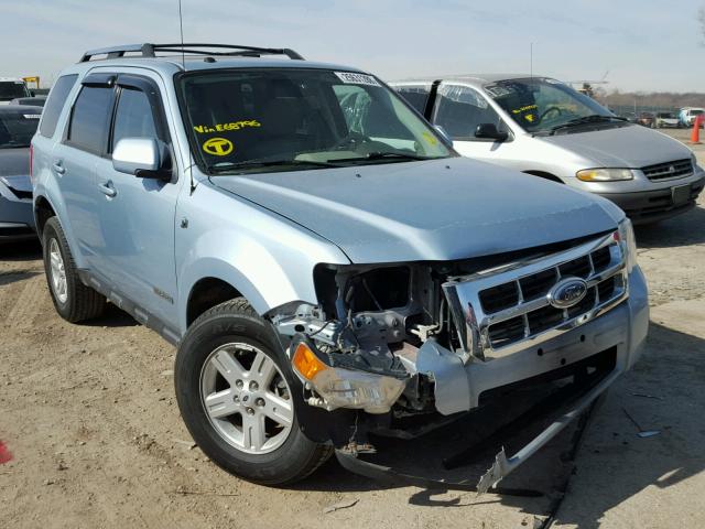 1FMCU49H88KE68796 - 2008 FORD ESCAPE HEV SILVER photo 1