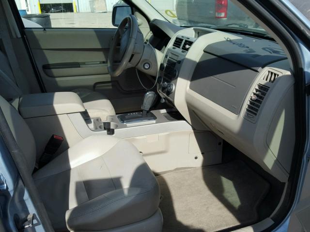 1FMCU49H88KE68796 - 2008 FORD ESCAPE HEV SILVER photo 5