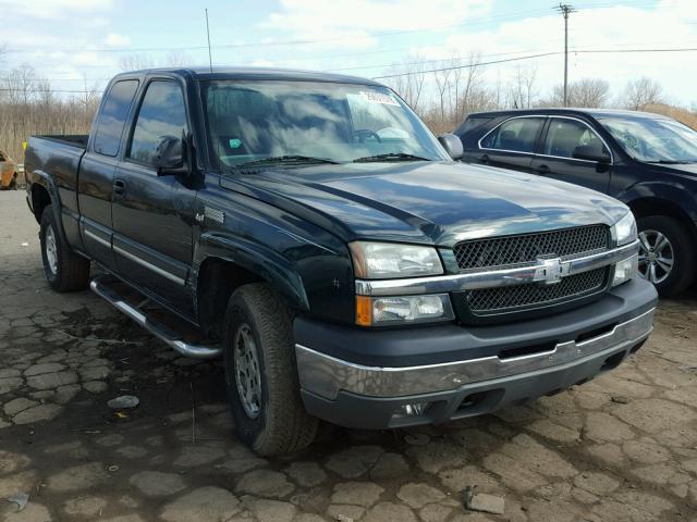 1GCEK19T94E155836 - 2004 CHEVROLET SILVERADO GREEN photo 1