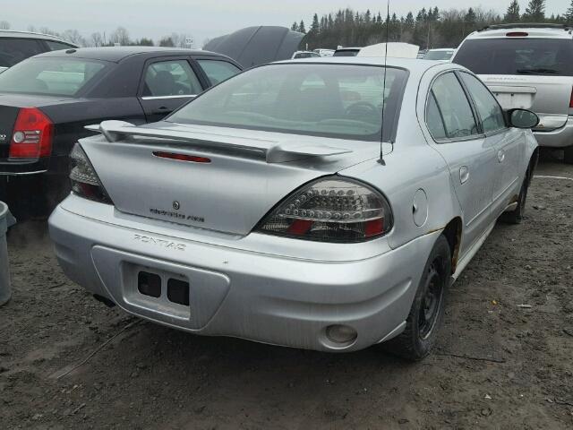 1G2NF52E94C248959 - 2004 PONTIAC GRAND AM S SILVER photo 4