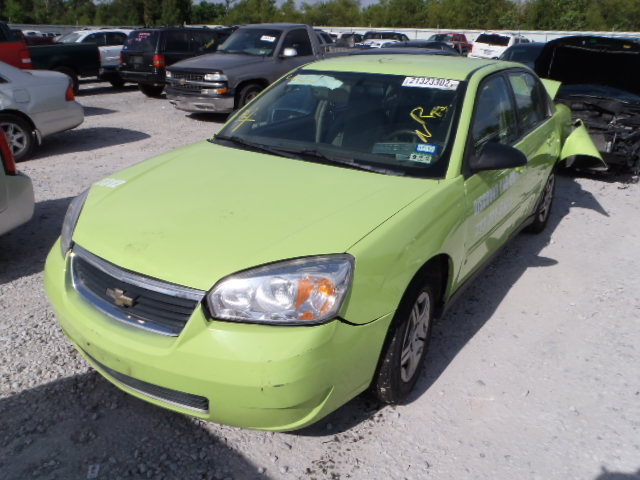1G1ZS57F07F154989 - 2007 CHEVROLET MALIBU LS მწვანე ფოტო 2