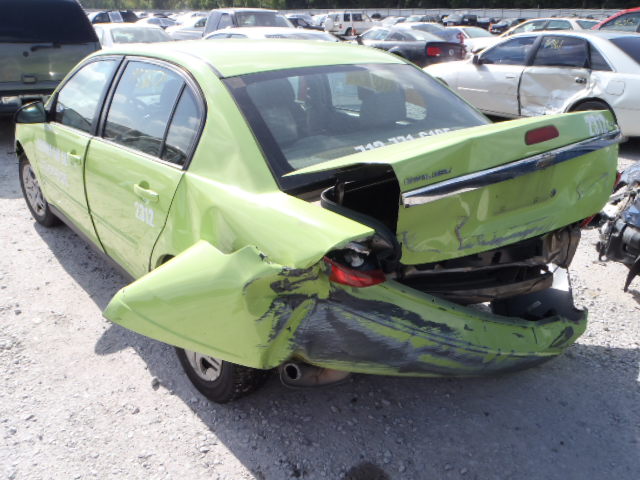 1G1ZS57F07F154989 - 2007 CHEVROLET MALIBU LS მწვანე ფოტო 3