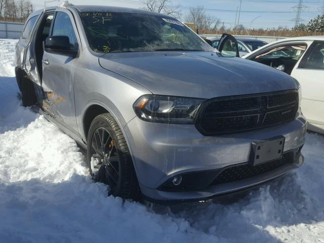 1C4RDHAG4GC502234 - 2016 DODGE DURANGO SX GRAY photo 1