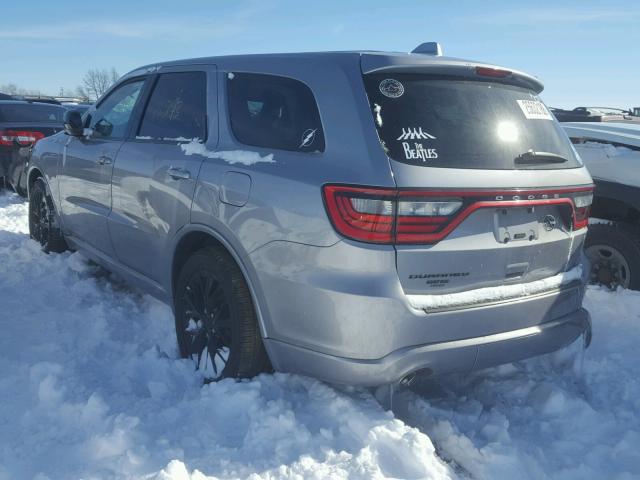 1C4RDHAG4GC502234 - 2016 DODGE DURANGO SX GRAY photo 3