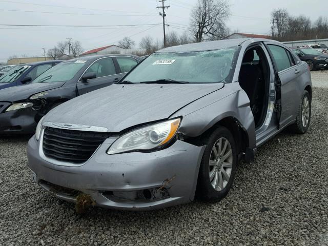 1C3CCBBB8DN595773 - 2013 CHRYSLER 200 TOURIN GRAY photo 2