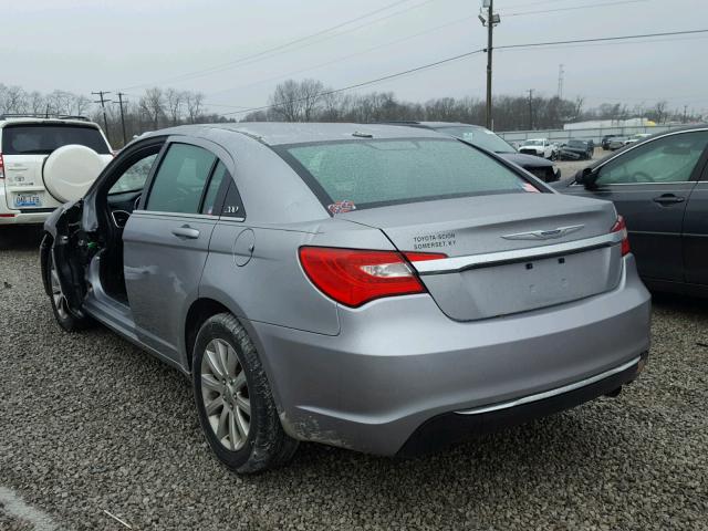 1C3CCBBB8DN595773 - 2013 CHRYSLER 200 TOURIN GRAY photo 3